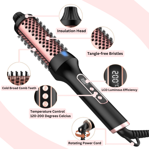 GloBrush Pro 3-in-1 Thermal Brush