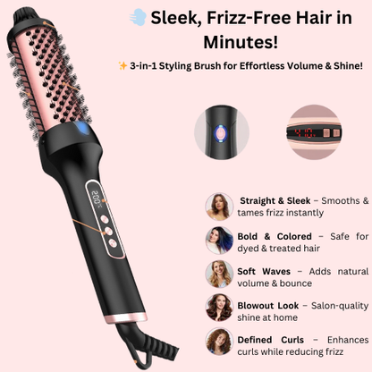 GloBrush Pro 3-in-1 Thermal Brush