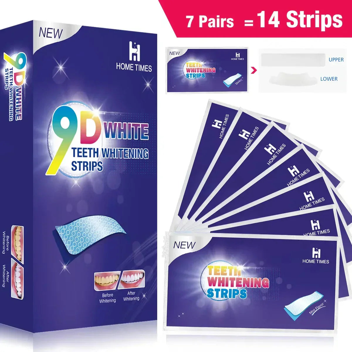 5D/9D Teeth Whitening Strips