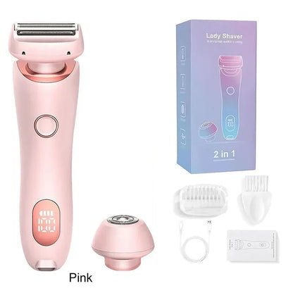 GlamShave™ 2-in-1 Waterproof Lady Razor