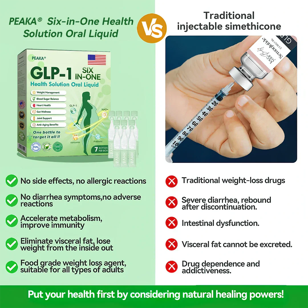 PEAKA® GLP-1 Six-in-One Health Solution Oral Liquid